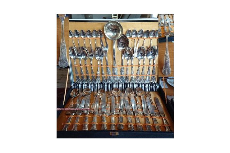 SILBERBESTECK F�R 12 PERSONEN - Besteck - Bild 1