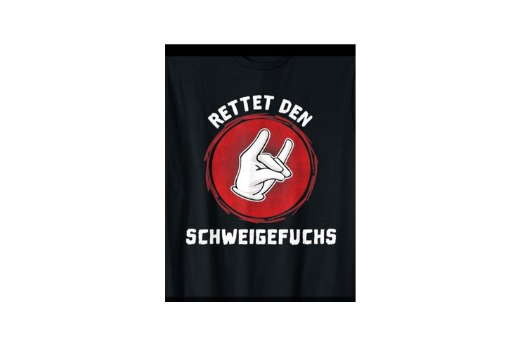 Schweigefuchs - Aufkleber, Schilder & Sammelbilder - Bild 1