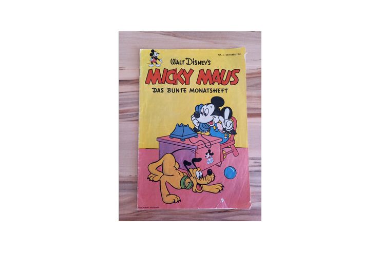 Micky Maus Nr 2 Oktober 1951 - Comics - Bild 1
