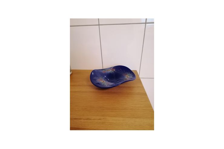 Glasteller bunten Glas - Vasen & Kunstpflanzen - Bild 1