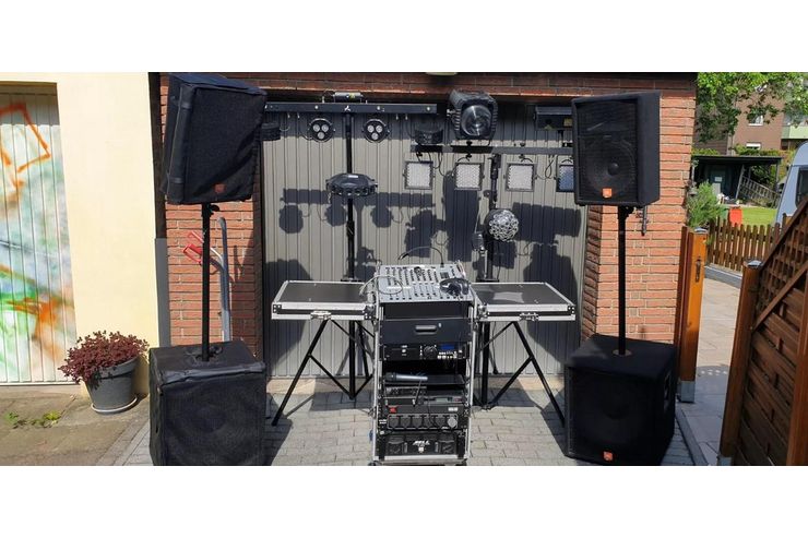 Dj PA Anlage komplett ALU Anh�nger - Zubeh�r & Ersatzteile - Bild 1