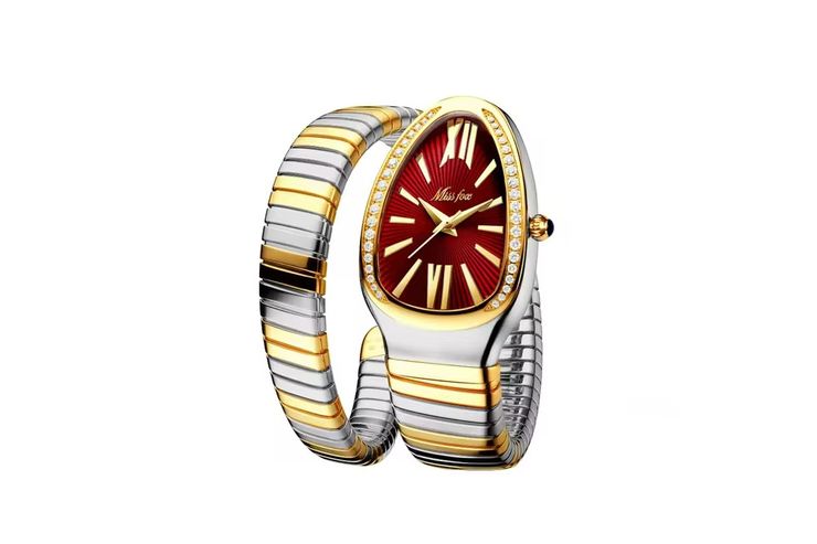 Schlange Form Uhr - Damen Armbanduhren - Bild 1