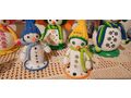 Geh�kelte Schneem�nner - Weihnachtsdeko - Bild 13