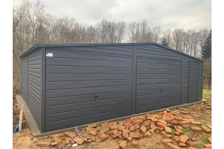 Blechgarage Ger�thaus 8m x 6m - Gartenh�user & Pavillons - Bild 1