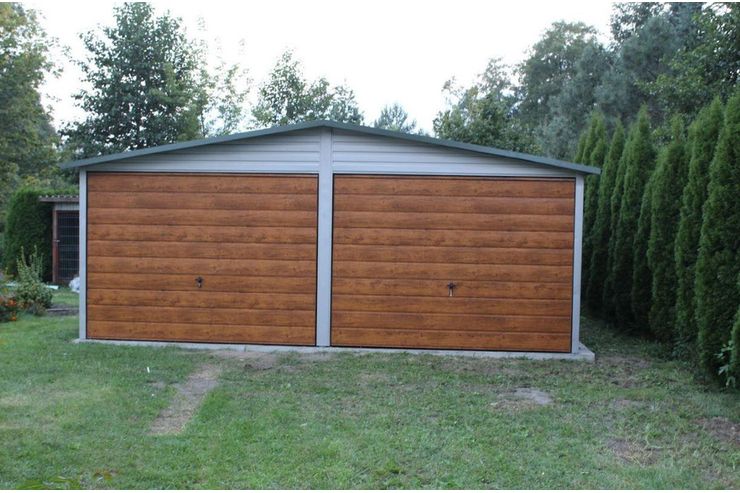 Blechgarage 6x7 Ger�thaus Metallgarage - Gartenh�user & Pavillons - Bild 1