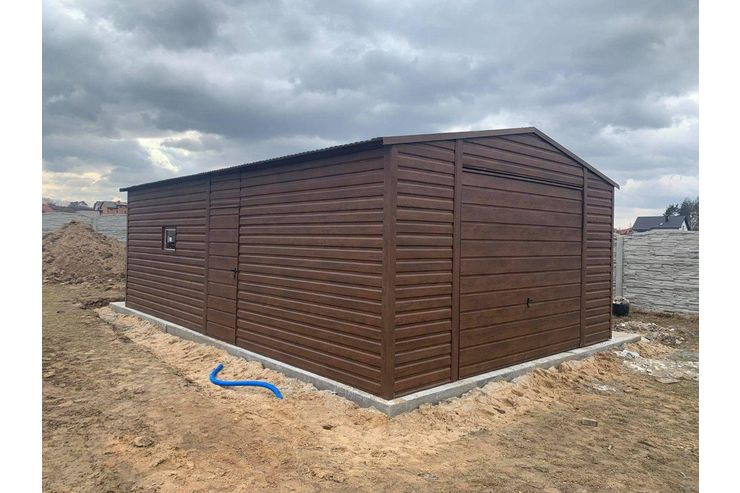 5x7 Blechgarage Ger�thaus Versteck Transport - Gartenh�user & Pavillons - Bild 1
