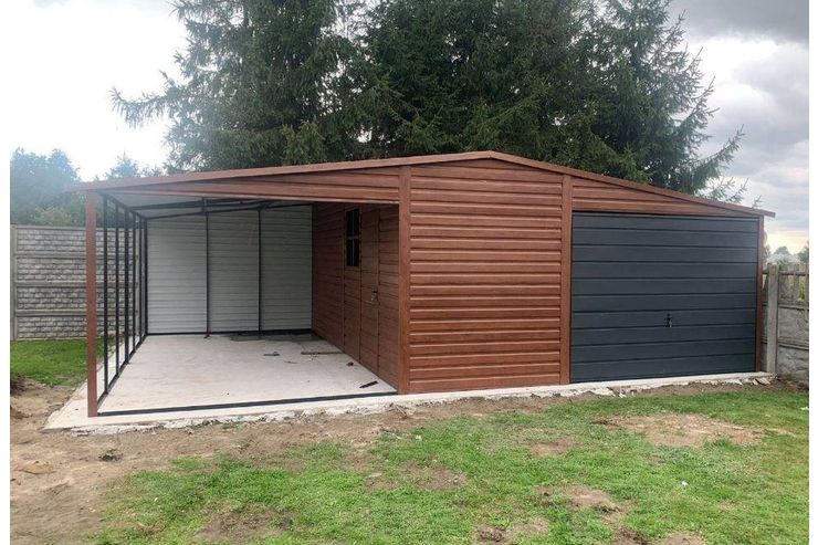 Blechgarage 5m 3m �berdachung - Gartenh�user & Pavillons - Bild 1