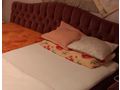 gro�es franz�sisches Bett Velour Schr�nk - Betten - Bild 1