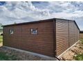 12mx6m Blechgarage Farbe Nussbaum - Gartenh�user & Pavillons - Bild 2