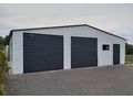 12mx6m Blechgarage Tore graphit - Gartenh�user & Pavillons - Bild 3
