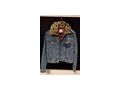 Guess Jeansjacke Leopardenfellkragen - Gr��en 36-38 / S - Bild 2