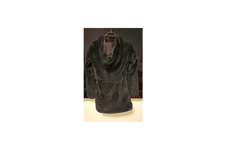 Pl�schmantel schwarz - Gr��en 32-34 / XS - Bild 1
