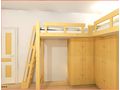 2 Hochbett Fichte Tischler - Betten - Bild 2