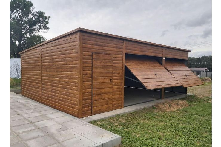 Blechgarage 8mx6m Ger�thaus - Gartenh�user & Pavillons - Bild 1