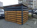 M�lltonnenbox M�lltonnenverkleidung Blech - Gartenh�user & Pavillons - Bild 5