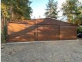 Blechgarage 9mx9m Ger�thaus Walnuss Steildach - Gartenh�user & Pavillons - Bild 5