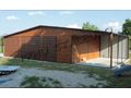 Blechgarage 9mx7m 3mx9m Schuppenh�he 3m - Gartenh�user & Pavillons - Bild 1