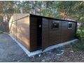 Blechgarage 9mx7m Farbe Walnuss Transport - Gartenh�user & Pavillons - Bild 6