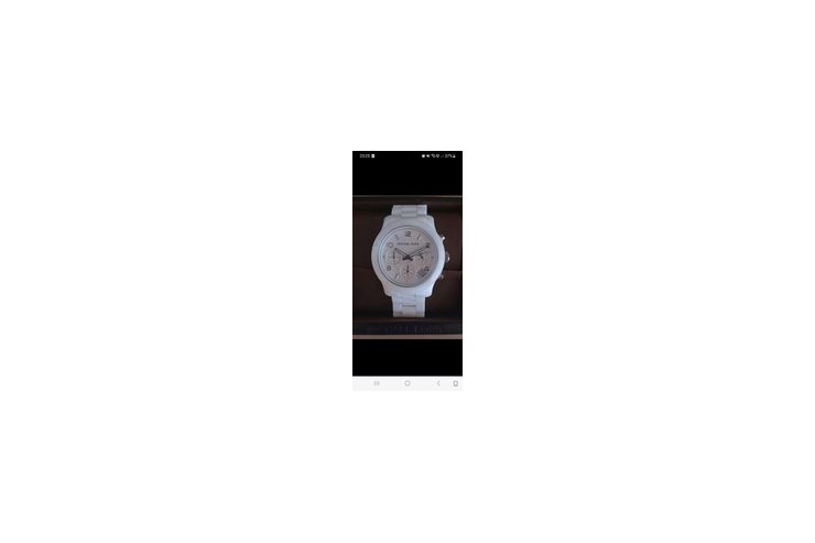 Uhr Chronograph Keramik Michael Kors - Damen Armbanduhren - Bild 1