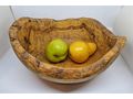 Obst Utensilienschale Olivenholz - Schalen & Sch�sseln - Bild 4