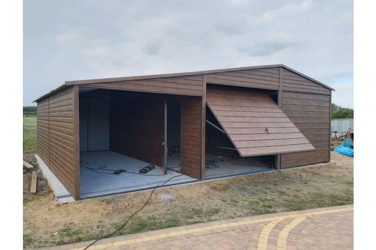 Blechgarage 6x7 Ger�thaus Fertiggarage - Gartenh�user & Pavillons - Bild 1