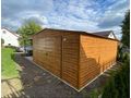 Gartenhaus 5x6 m Blechgarage Farbe Gold Eiche - Gartenh�user & Pavillons - Bild 3
