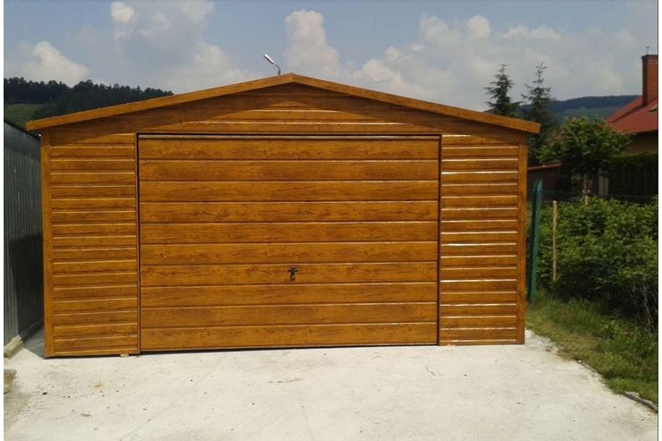 Gartenhaus 5x6 m Blechgarage Doppeltgarage - Gartenh�user & Pavillons - Bild 1