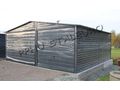 Blechgarage 6x7 Ger�thaus Farbe Anthrazit - Gartenh�user & Pavillons - Bild 1