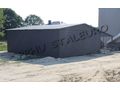 Blechgarage 6x7 Schuppen 3 m Farbe Graphit - Gartenh�user & Pavillons - Bild 2