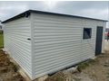 Blechgarage 6x6 Ger�thaus Farbe Graphit Wei� - Gartenh�user & Pavillons - Bild 4