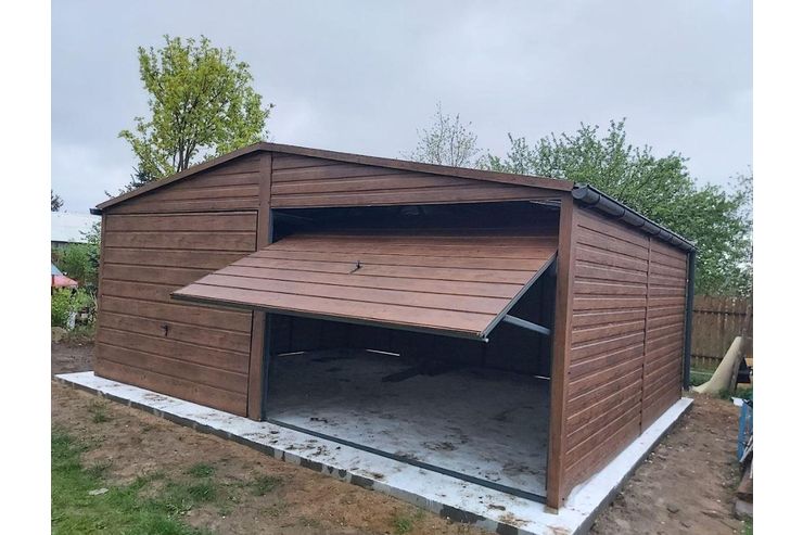 Blechgarage 6x6 Ger�thaus Metallgarage - Gartenh�user & Pavillons - Bild 1