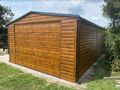Gartenhaus 4x7 m Blechgarage Doppeltgarage - Gartenh�user & Pavillons - Bild 1