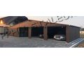 Garage 17x7 Holzoptik Dunkle Walnuss - Gartenh�user & Pavillons - Bild 2