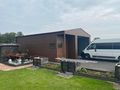 Blechgarage 7x9 m Satteldach Farbe Walnuss - Gartenh�user & Pavillons - Bild 2