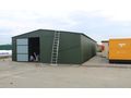 Garage 8x20m Blechgarage Gr�n Montage - Gartenh�user & Pavillons - Bild 1
