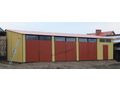 Garage 12x8 m Sandfarbe Tore Ziegelrot - Gartenh�user & Pavillons - Bild 1