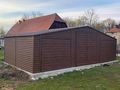 Garage 11x6 Satteldach Nussbaum - Gartenh�user & Pavillons - Bild 1