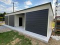 Garage 12x6 m Wei� Tor Graphit - Gartenh�user & Pavillons - Bild 1
