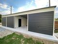 Garage 12x6 m Wei� Tor Graphit - Gartenh�user & Pavillons - Bild 4