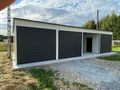 Garage 12x6 m Wei� Tor Graphit - Gartenh�user & Pavillons - Bild 6