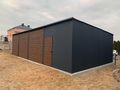 Garage 12x6 m Grafit Toren Nussbaum - Gartenh�user & Pavillons - Bild 1