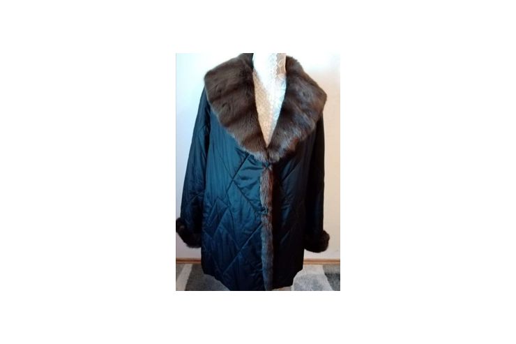 Habsburger Damen winter mantel gr 38 fell - Gr��en 36-38 / S - Bild 1