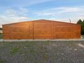 Garage 12x8 m Goldene Eiche Trapezblech - Gartenh�user & Pavillons - Bild 4