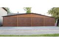 Garage 12x10 m Goldene Eiche Tor Nussbaum - Gartenh�user & Pavillons - Bild 1
