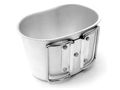 Feldflasche 1L Trinkbecher Stofftasche - Wander-Zubeh�r - Bild 2