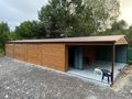 Garage 15x6m Goldene Eiche �berdachung 3 m - Gartenh�user & Pavillons - Bild 1