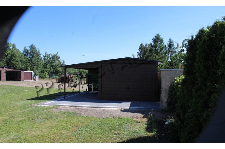 Garage 3x6 m Unterstand 3x6 m Holzoptik - Gartenh�user & Pavillons - Bild 1