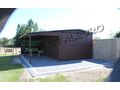 Garage 3x6 m Unterstand 3x6 m Holzoptik - Gartenh�user & Pavillons - Bild 2