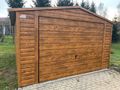Garage 4x6 m Farbe Holzoptik Goldene Eiche - Gartenh�user & Pavillons - Bild 1