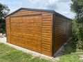 Garage 4x7 m Holzoptik Goldene Eiche - Gartenh�user & Pavillons - Bild 2